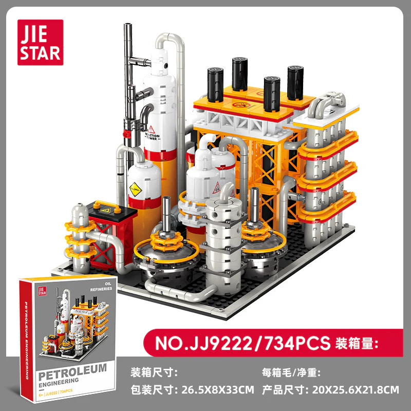 JIESTAR Chemical Series : Pumping unit & Oil refinery & Transport storage factory - Image 14