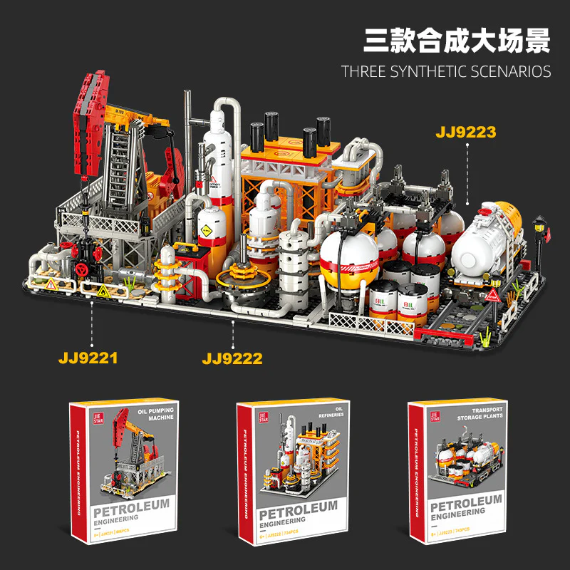 JIESTAR Chemical Series : Pumping unit & Oil refinery & Transport storage factory - Image 3