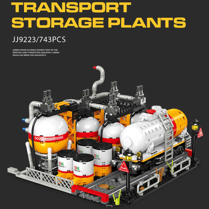JIESTAR Chemical Series : Pumping unit & Oil refinery & Transport storage factory - Image 8