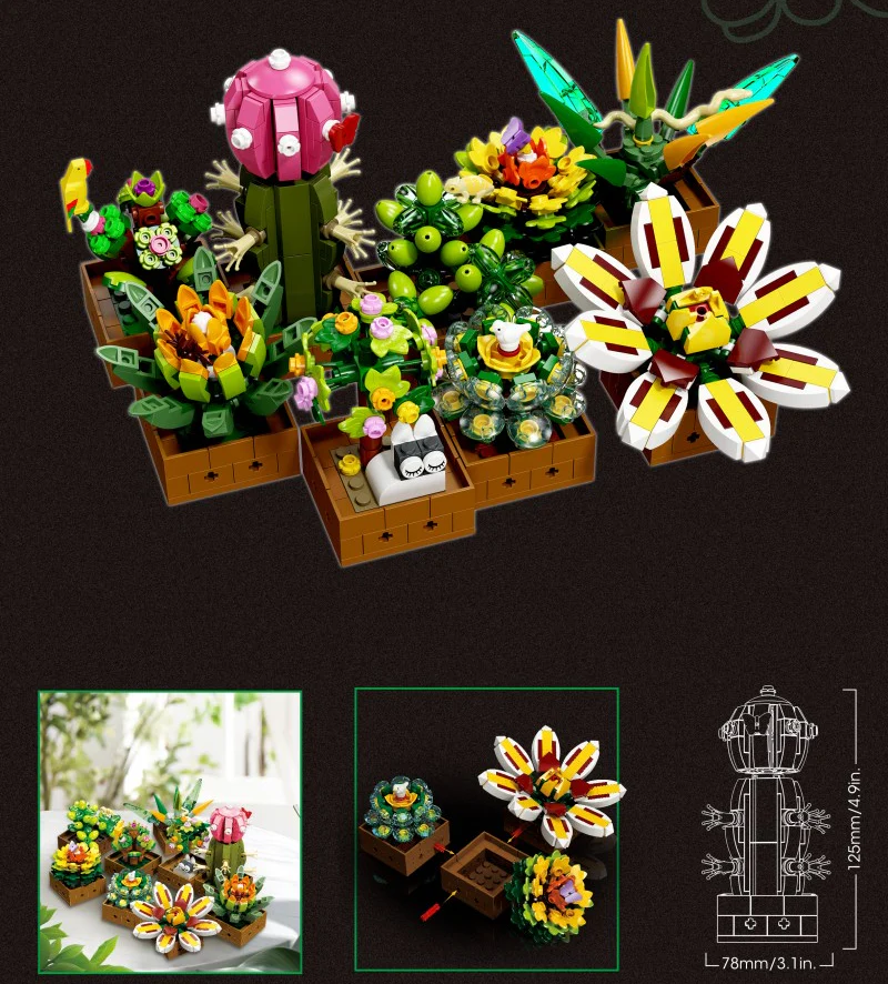 JIESTAR Potted plants series - Image 6