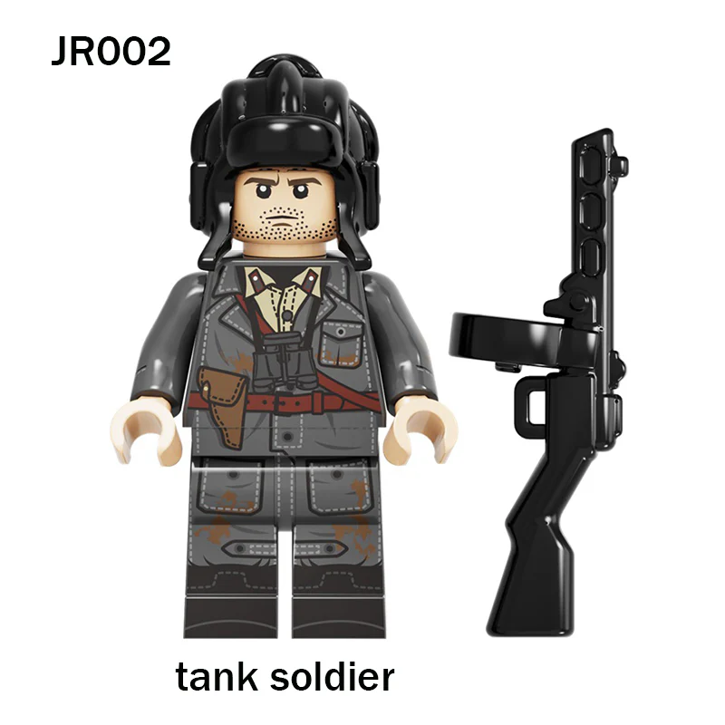 JR001-004 military minifigure - Image 3