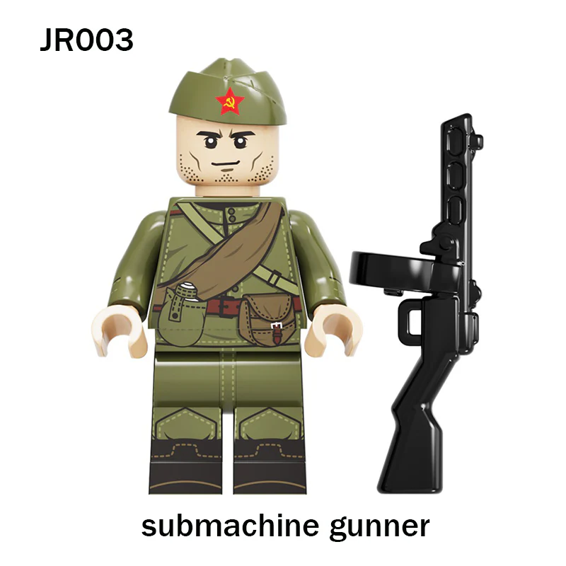 JR001-004 military minifigure - Image 4