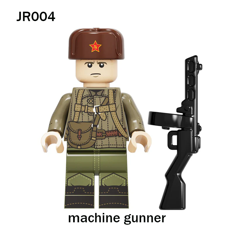 JR001-004 military minifigure - Image 5