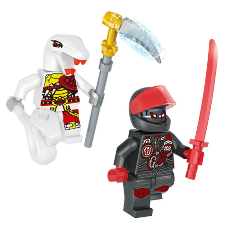 JR963 Ninja Phantom Series Minifigures 24pcs - Image 10
