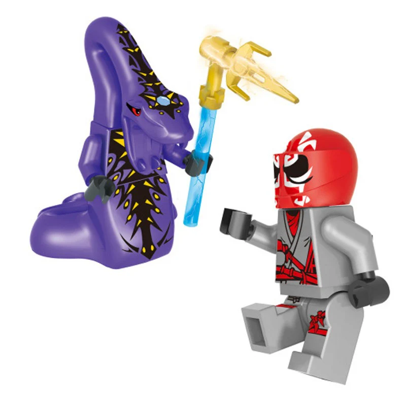 JR963 Ninja Phantom Series Minifigures 24pcs - Image 3