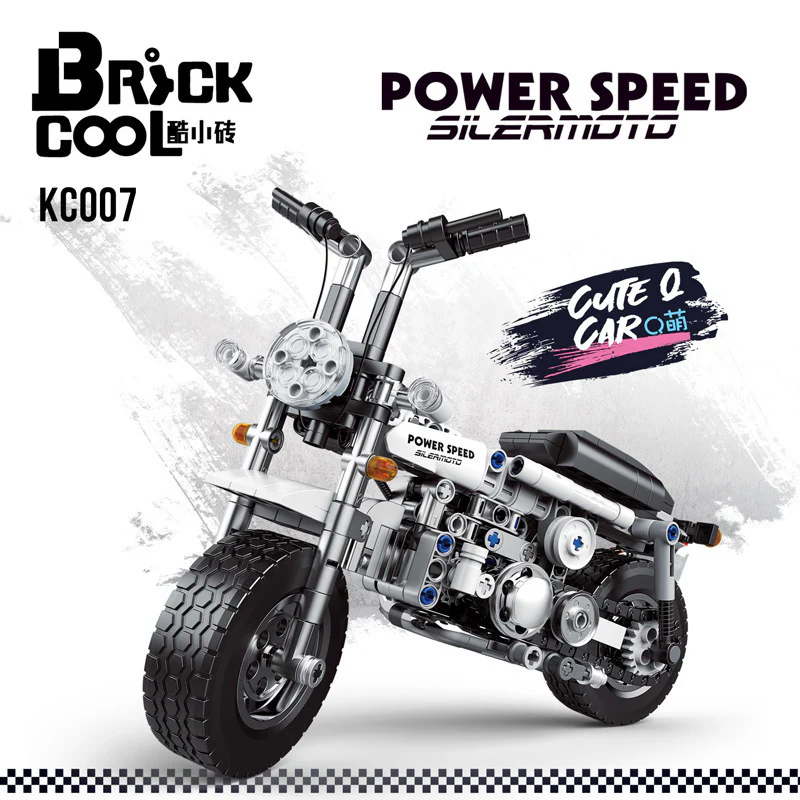 Decool KC016-KC018  KC007-KC008 Tech BMW Latte Motorcycle Honda Model Motorcycle - Image 9