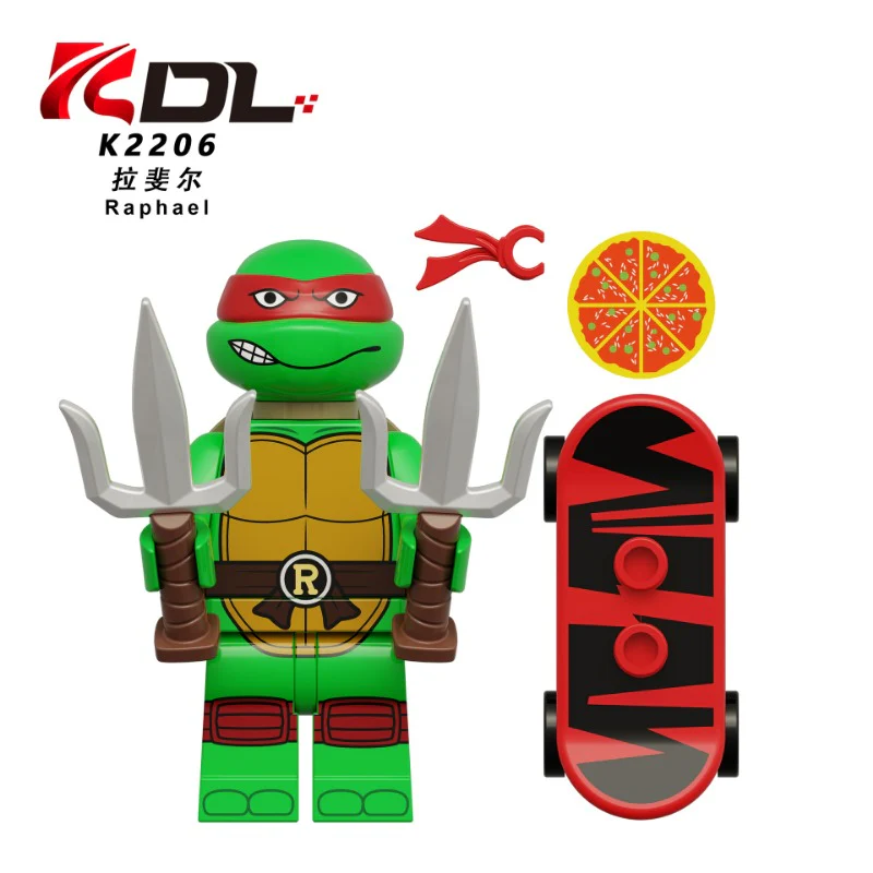 KD831 Teenage Mutant Ninja Turtles series Minifigures - Image 2