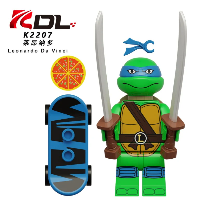 KD831 Teenage Mutant Ninja Turtles series Minifigures - Image 3