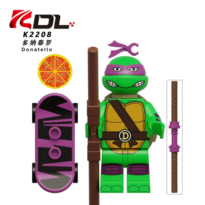 KD831 Teenage Mutant Ninja Turtles series Minifigures - Image 4