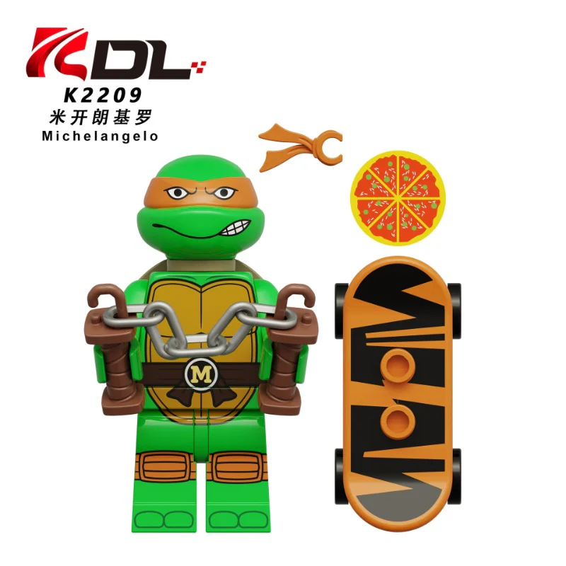 KD831 Teenage Mutant Ninja Turtles series Minifigures - Image 5