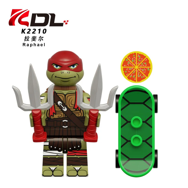 KD831 Teenage Mutant Ninja Turtles series Minifigures - Image 6