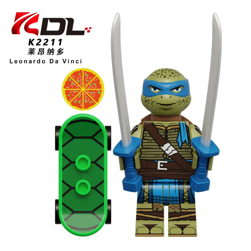 KD831 Teenage Mutant Ninja Turtles series Minifigures - Image 7