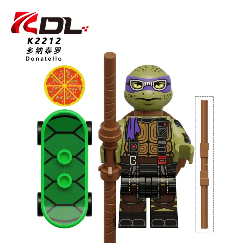 KD831 Teenage Mutant Ninja Turtles series Minifigures - Image 8