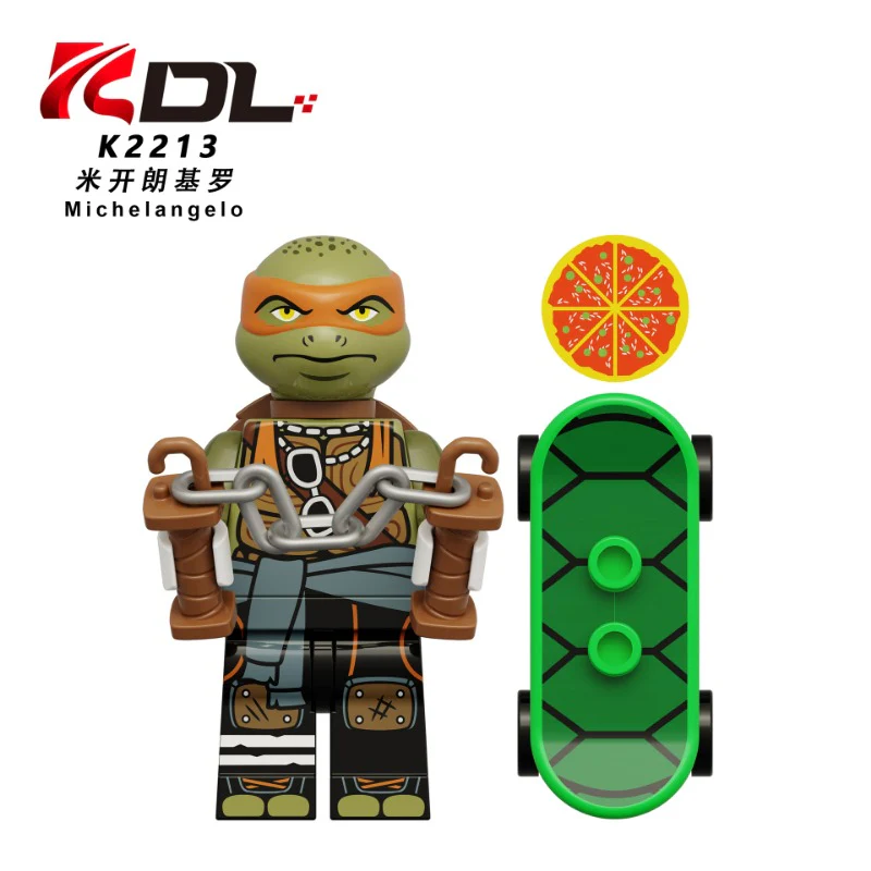 KD831 Teenage Mutant Ninja Turtles series Minifigures - Image 9
