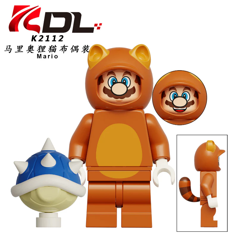 KDL815 Mario Plumber Luigi Minifigures - Image 11
