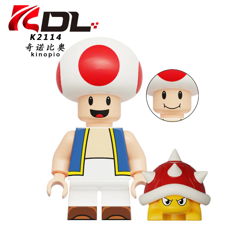 KDL815 Mario Plumber Luigi Minifigures - Image 13