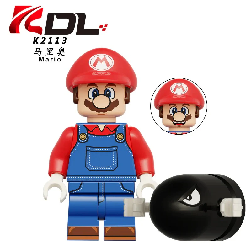 KDL815 Mario Plumber Luigi Minifigures - Image 3