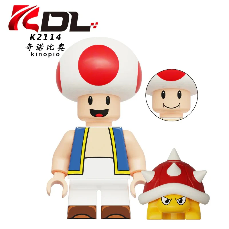 KDL815 Mario Plumber Luigi Minifigures - Image 4
