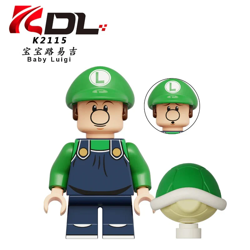 KDL815 Mario Plumber Luigi Minifigures - Image 5
