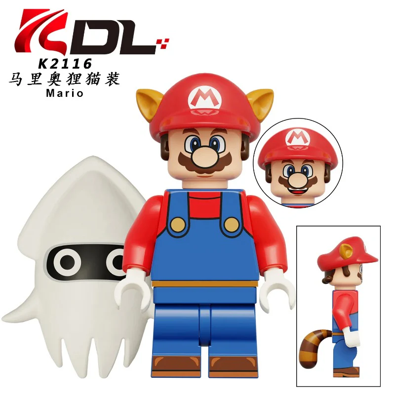 KDL815 Mario Plumber Luigi Minifigures - Image 6