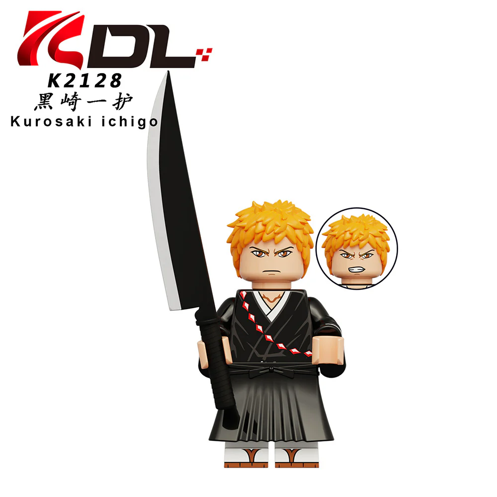 KDL816 Anime Series Unokanaretsu Kurosaki Ichigo Minifigures - Image 9