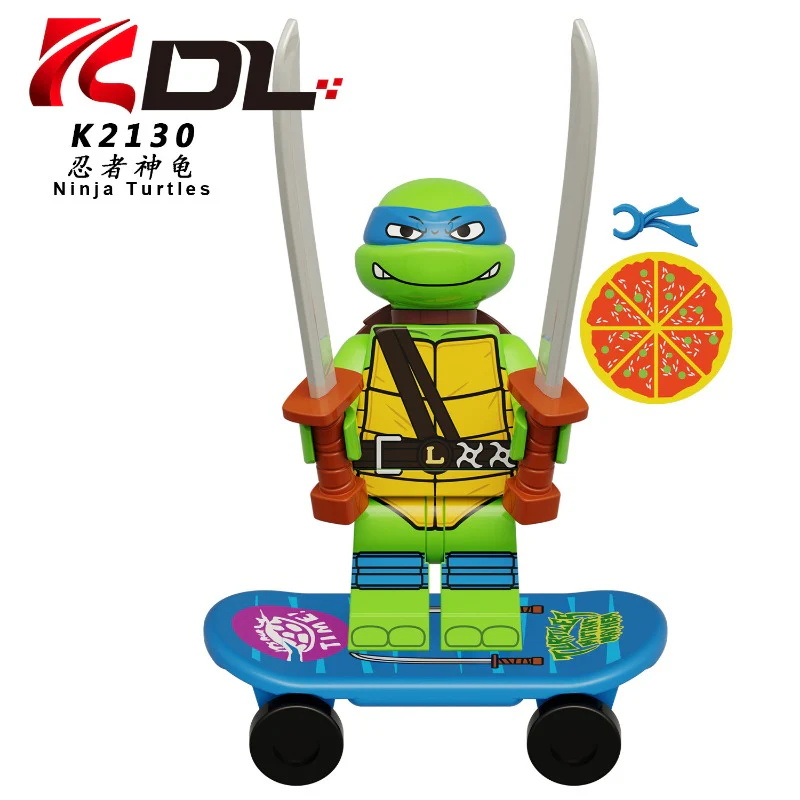 KDL817 TV Movie Series Teenage Mutant Ninja Turtles Minifigures - Image 3