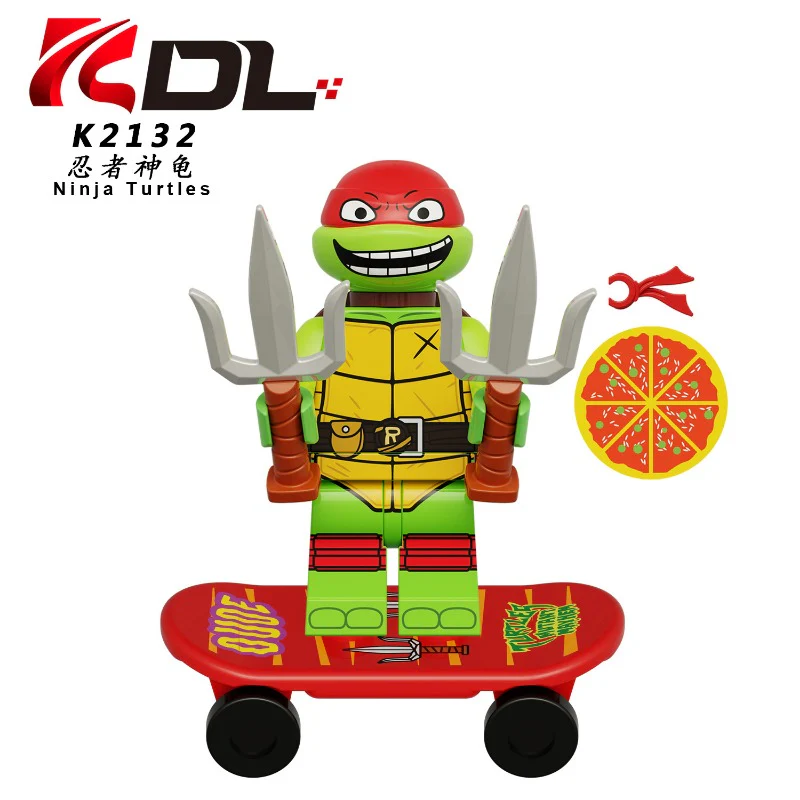 KDL817 TV Movie Series Teenage Mutant Ninja Turtles Minifigures - Image 5