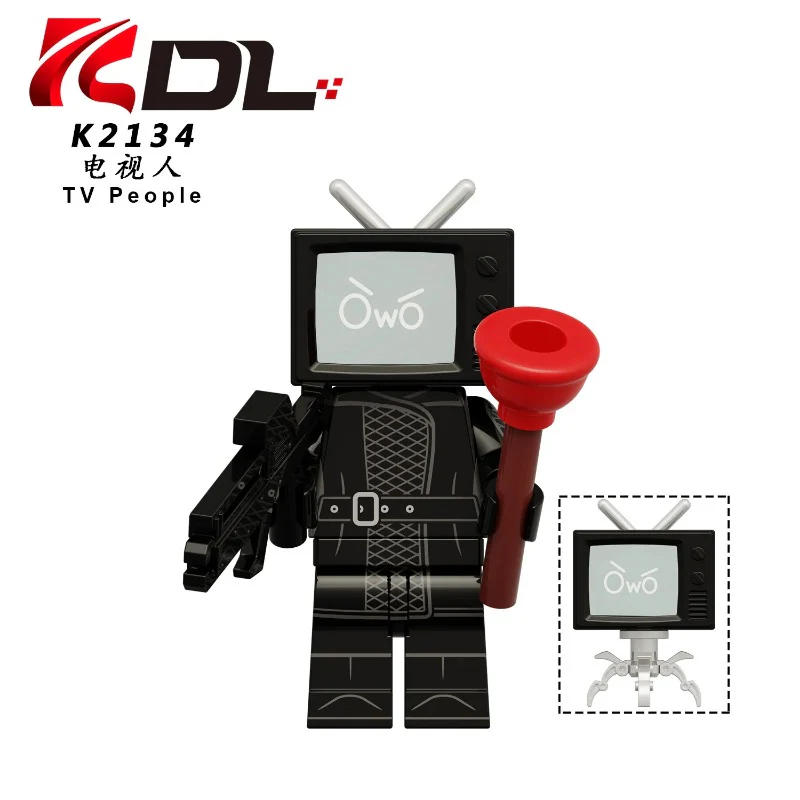 KDL818 Toilet Man Series Sound Man TV Man Surveillance Man Minifigures - Image 3