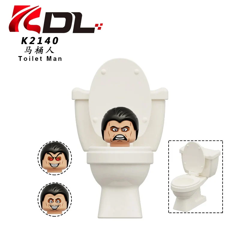 KDL818 Toilet Man Series Sound Man TV Man Surveillance Man Minifigures - Image 9