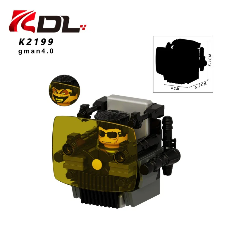 KDL828 Skibidi Toilet series Minifigures - Image 4