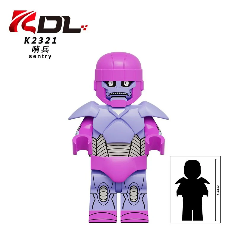 KDL850 X-Men Sentinel Robot Minifigures - Image 2