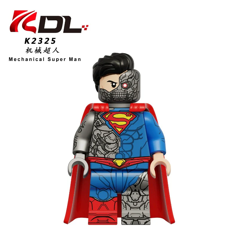 KDL851 Superhero series  Batman  Mechanical Superman Joker Robin Minifigures - Image 4