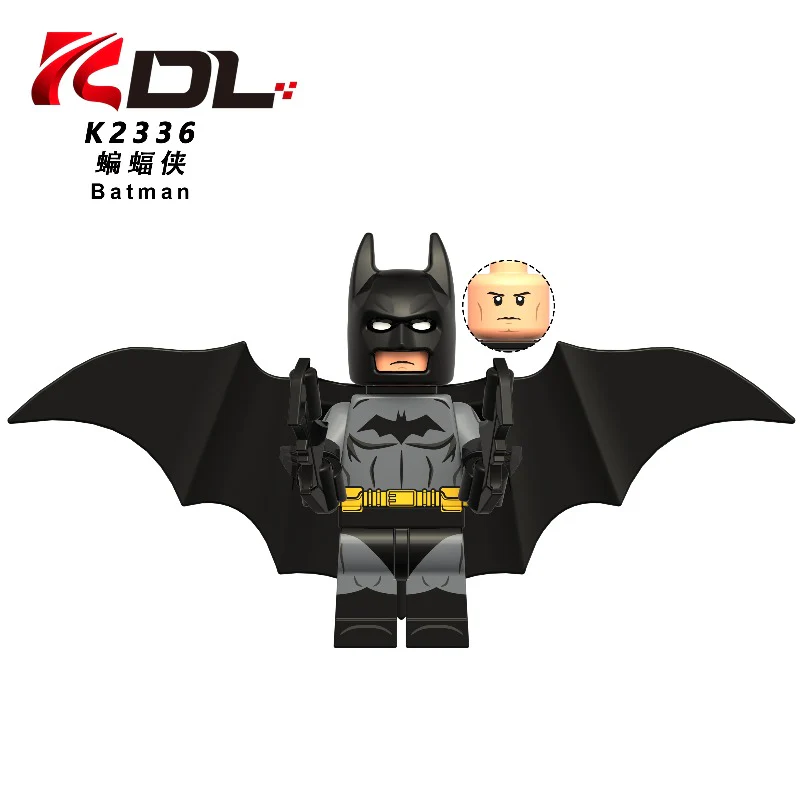 KDL853 Marvel heroes: Wonder Woman, The Flash, Batman, Iron Man Minifigures - Image 3