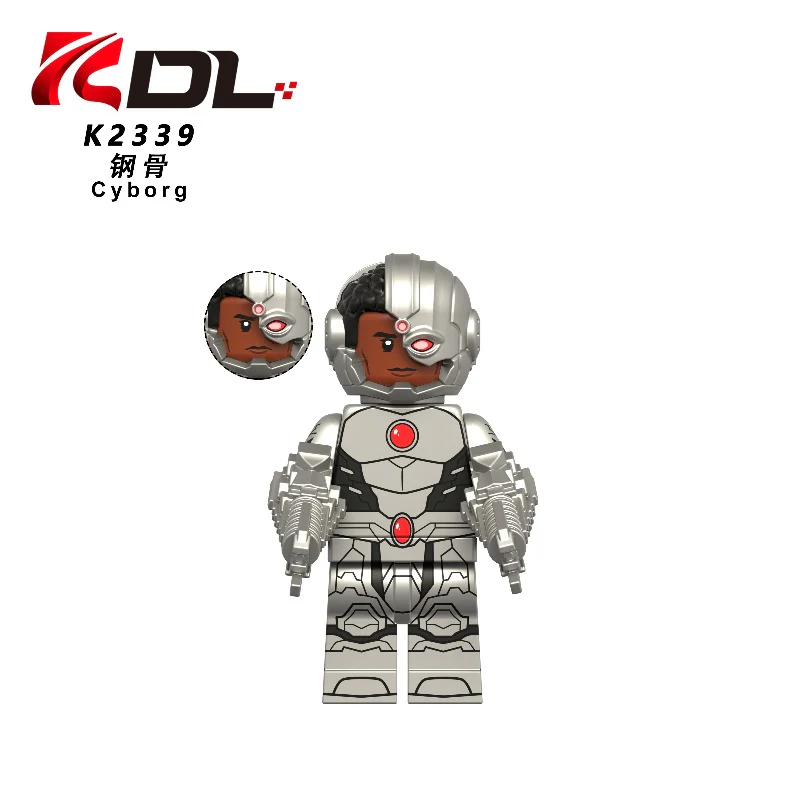 KDL853 Marvel heroes: Wonder Woman, The Flash, Batman, Iron Man Minifigures - Image 6