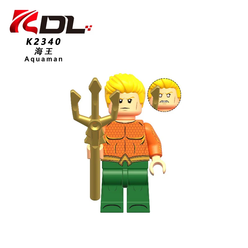 KDL853 Marvel heroes: Wonder Woman, The Flash, Batman, Iron Man Minifigures - Image 7