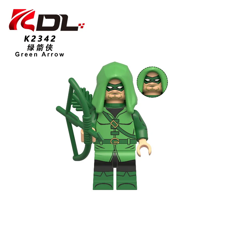 KDL853 Marvel heroes: Wonder Woman, The Flash, Batman, Iron Man Minifigures - Image 9