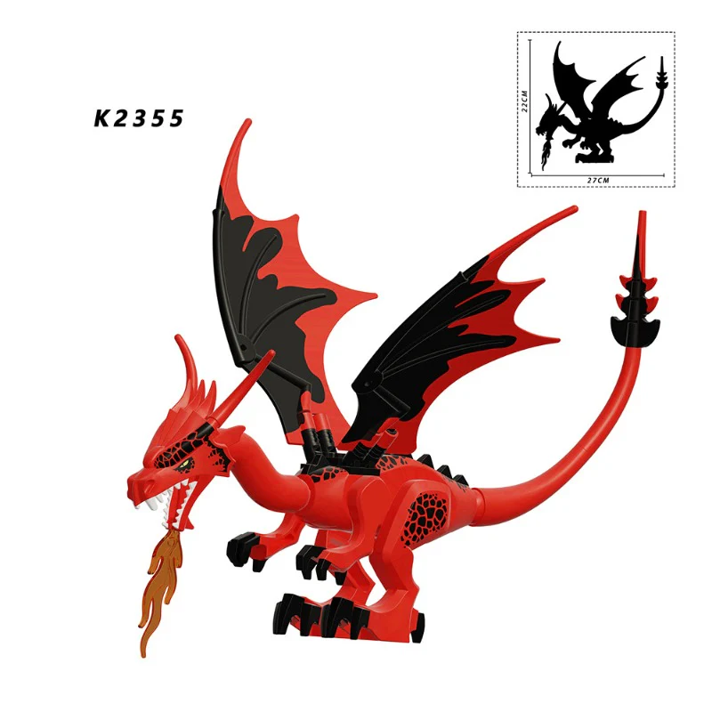 KDL855 Dinosaur series middle ancient dragon Minifigures - Image 2