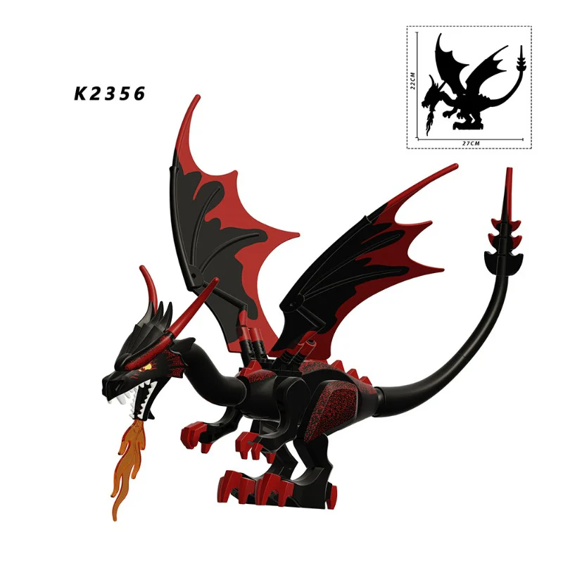 KDL855 Dinosaur series middle ancient dragon Minifigures - Image 3