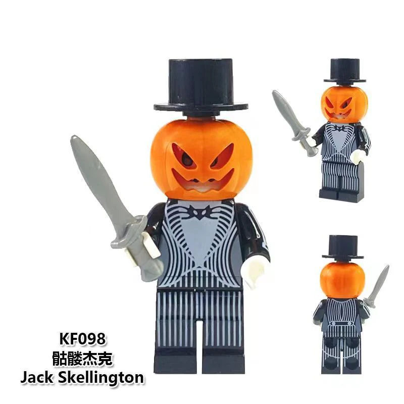 KF098 Skeleton Jack Skellington minifigure - Image 2