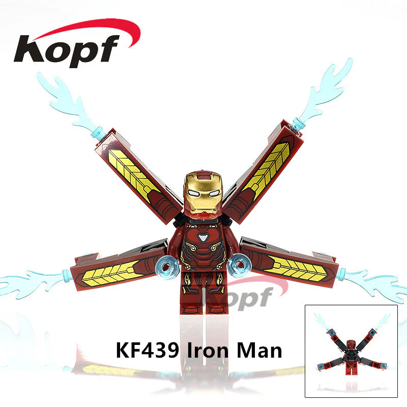 KF296 KF439A KF1333 Superhero Series Captain America Minifigures - Image 6