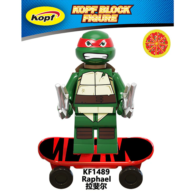KF6125 Teenage Mutant Ninja Turtles minifigures - Image 14
