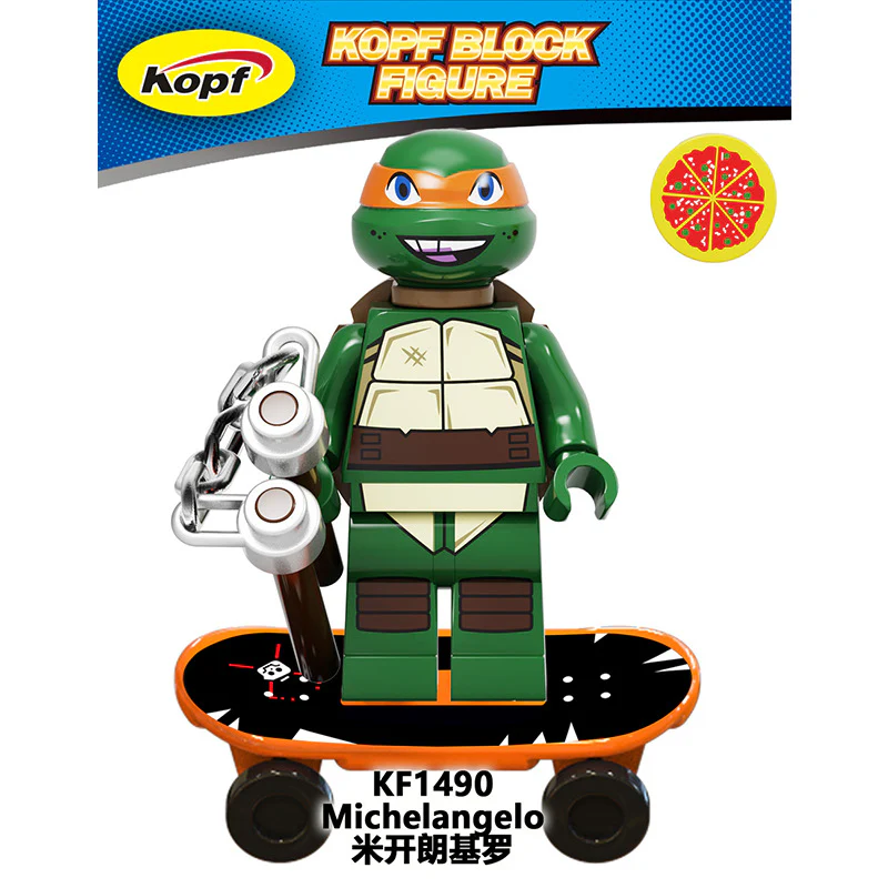 KF6125 Teenage Mutant Ninja Turtles minifigures - Image 15