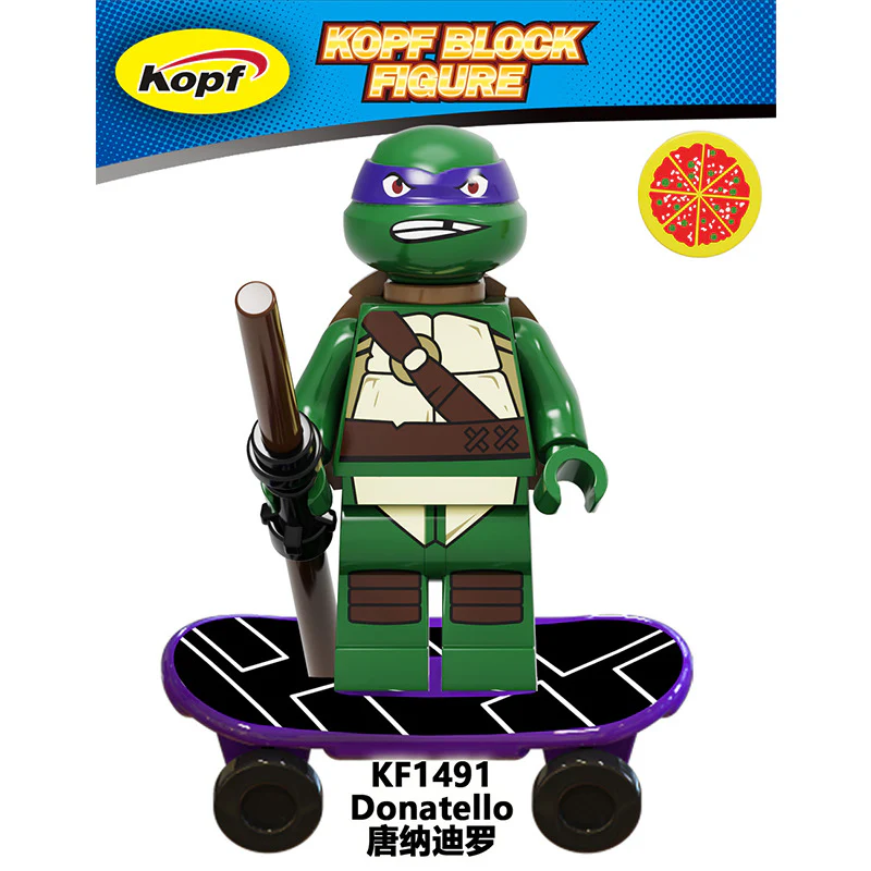 KF6125 Teenage Mutant Ninja Turtles minifigures - Image 16