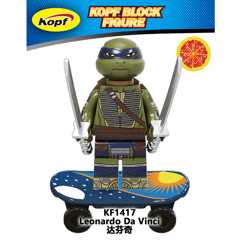 KF6125 Teenage Mutant Ninja Turtles minifigures - Image 5
