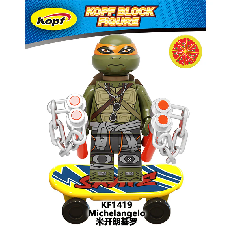 KF6125 Teenage Mutant Ninja Turtles minifigures - Image 7