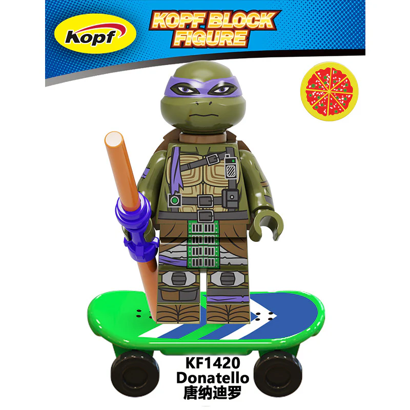KF6125 Teenage Mutant Ninja Turtles minifigures - Image 8