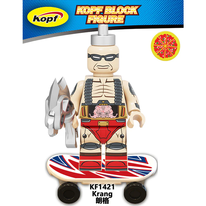 KF6125 Teenage Mutant Ninja Turtles minifigures - Image 9