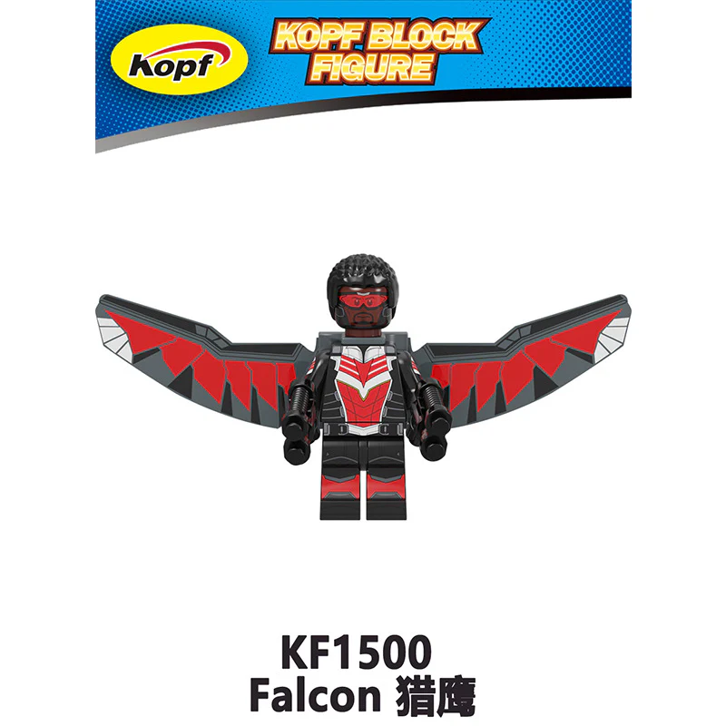 KF6135 X-Men Falcon Winter Soldier Minifigure - Image 2