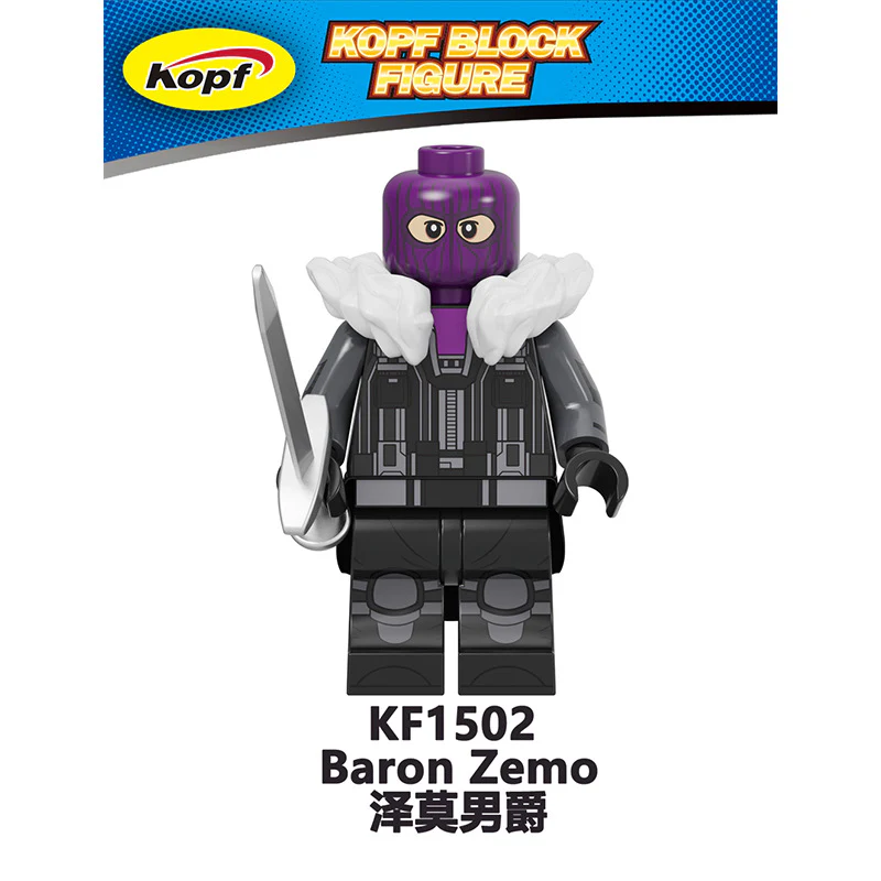 KF6135 X-Men Falcon Winter Soldier Minifigure - Image 4