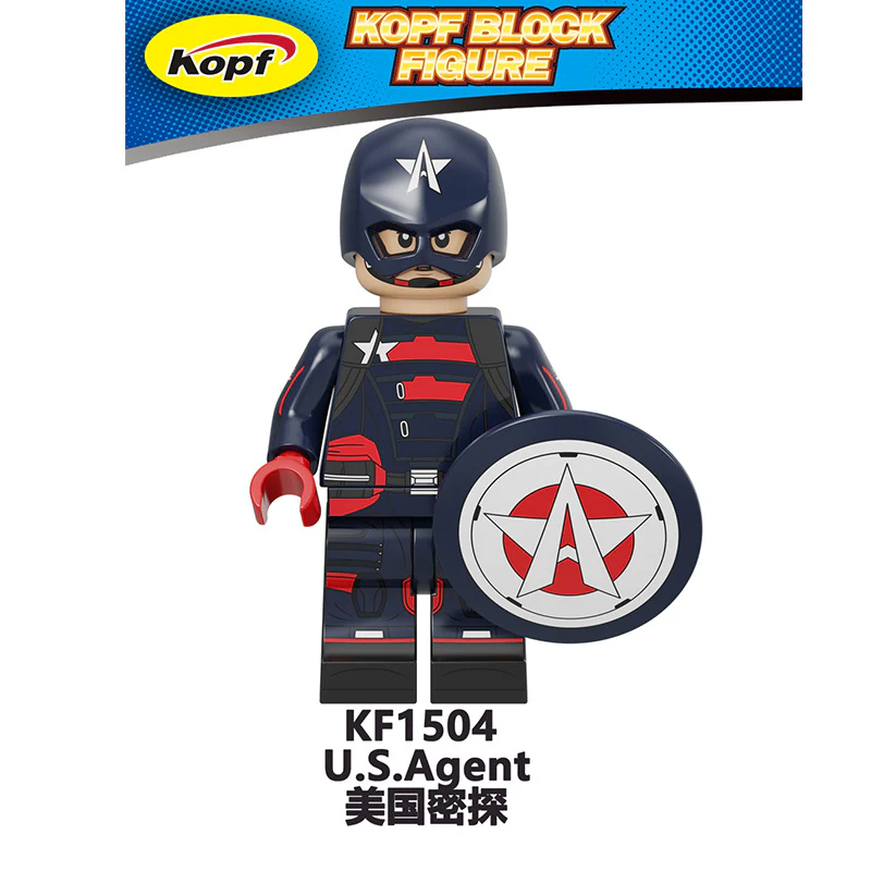 KF6135 X-Men Falcon Winter Soldier Minifigure - Image 6